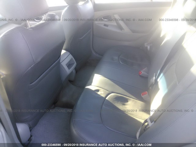 4T1BE46K58U252434 - 2008 TOYOTA CAMRY CE/LE/XLE/SE RED photo 8