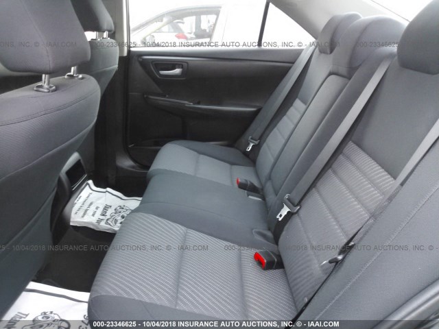 4T4BF1FK6GR540124 - 2016 TOYOTA CAMRY LE/XLE/SE/XSE BLACK photo 8