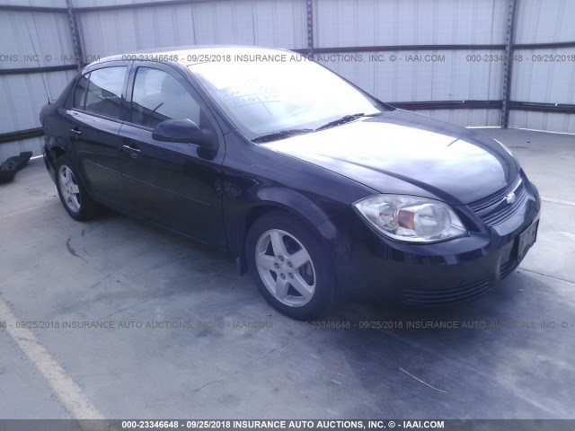 1G1AF5F50A7166314 - 2010 CHEVROLET COBALT 2LT BLACK photo 1