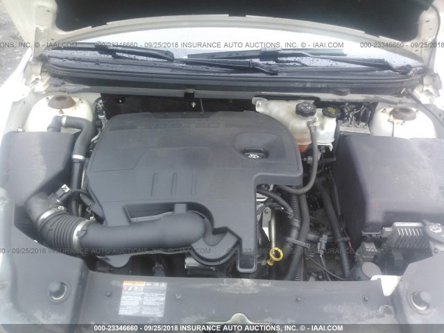 1G1ZC5E1XBF273288 - 2011 CHEVROLET MALIBU 1LT 白色 照片 10