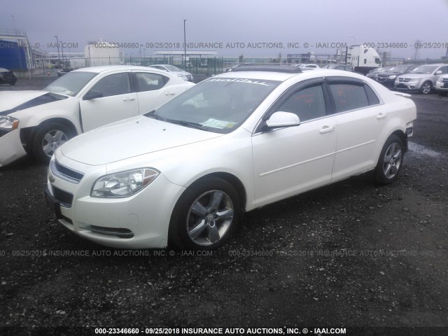 1G1ZC5E1XBF273288 - 2011 CHEVROLET MALIBU 1LT 白色 照片 2