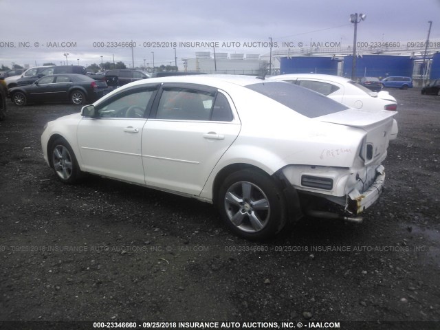 1G1ZC5E1XBF273288 - 2011 CHEVROLET MALIBU 1LT 白色 照片 3
