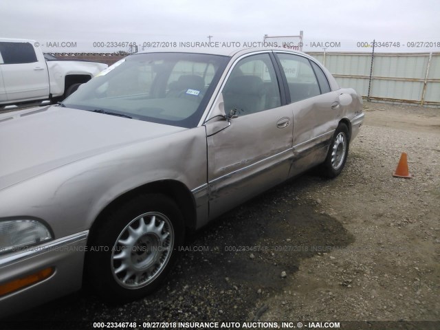 1G4CW52K6W4659124 - 1998 BUICK PARK AVENUE  Pewter photo 6