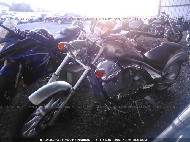 JH2SC6110AK000054 - 2010 HONDA VT1300 CX SILVER photo 2