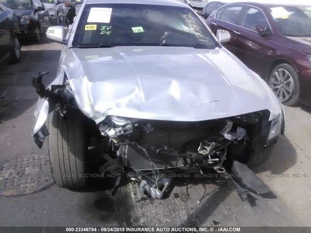 1G6AA5RA0D0170832 - 2013 CADILLAC ATS SILVER photo 6