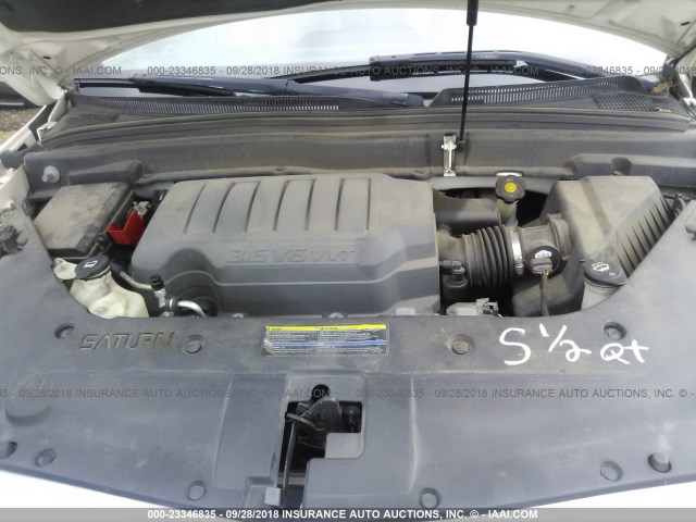 5GZER23708J259172 - 2008 SATURN OUTLOOK XR 白色 照片 10