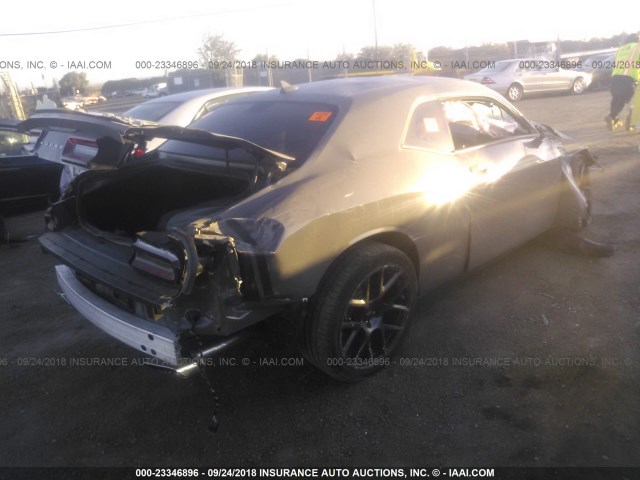 2C3CDZFJ9JH128115 - 2018 DODGE CHALLENGER R/T 392 GRAY photo 4