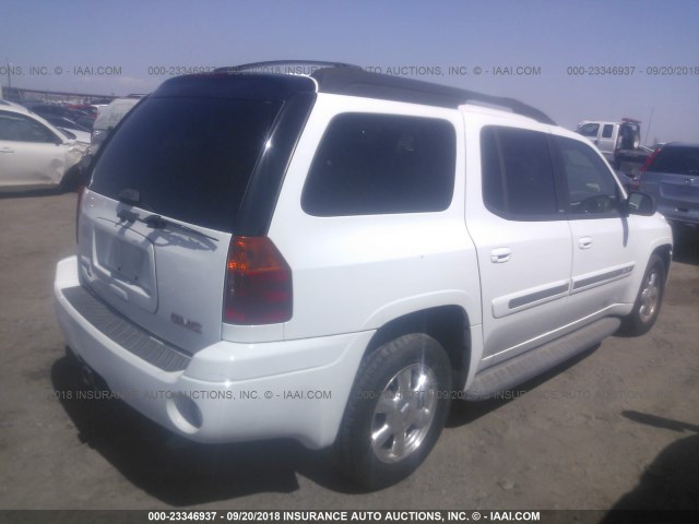 1GKET16S346231848 - 2004 GMC ENVOY XL WHITE photo 4