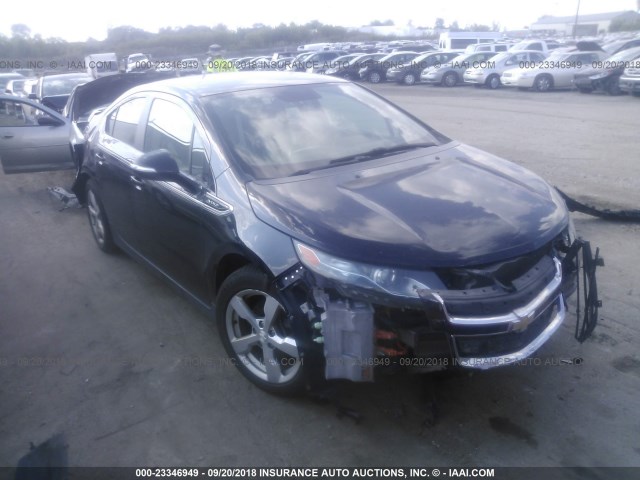 1G1RD6E41CU113388 - 2012 CHEVROLET VOLT BLACK photo 1