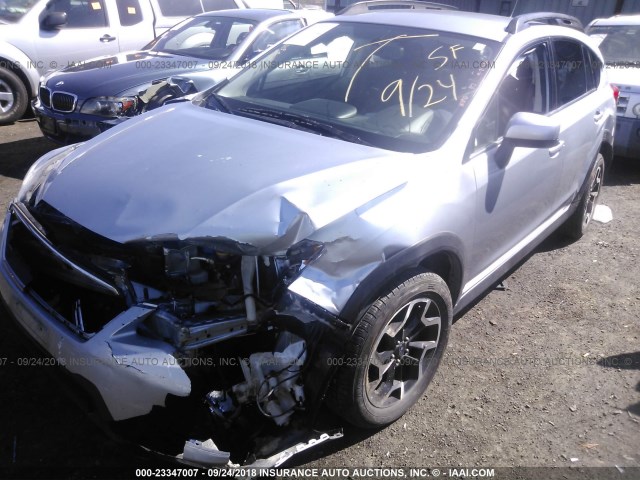 JF2GPABC5G8271043 - 2016 SUBARU CROSSTREK PREMIUM SILVER photo 2