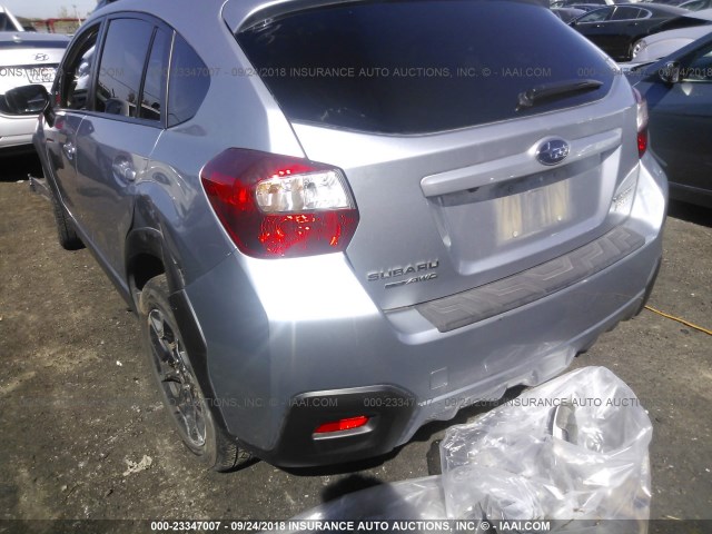 JF2GPABC5G8271043 - 2016 SUBARU CROSSTREK PREMIUM SILVER photo 3