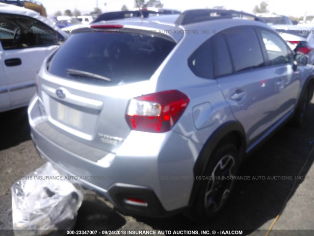 JF2GPABC5G8271043 - 2016 SUBARU CROSSTREK PREMIUM SILVER photo 4