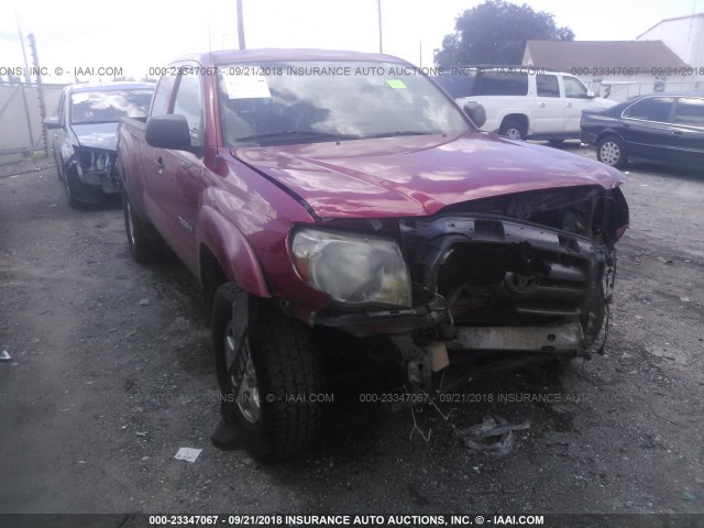 5TEUX4EN4AZ706236 - 2010 TOYOTA TACOMA ACCESS CAB Қызыл фото 6