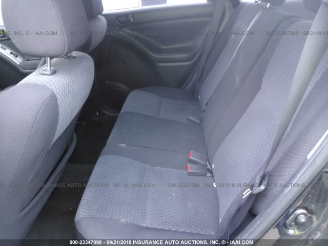 2T1KR32EX8C708623 - 2008 TOYOTA COROLLA MATRIX XR BLACK photo 8