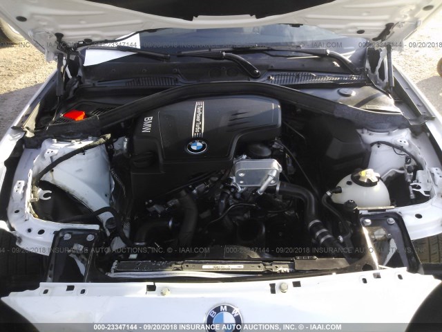 WBA1K9C53GV322748 - 2016 BMW 228 I/SULEV WHITE photo 10