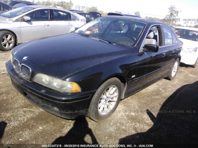 WBADT43423G023254 - 2003 BMW 525 I AUTOMATIC BLACK photo 2