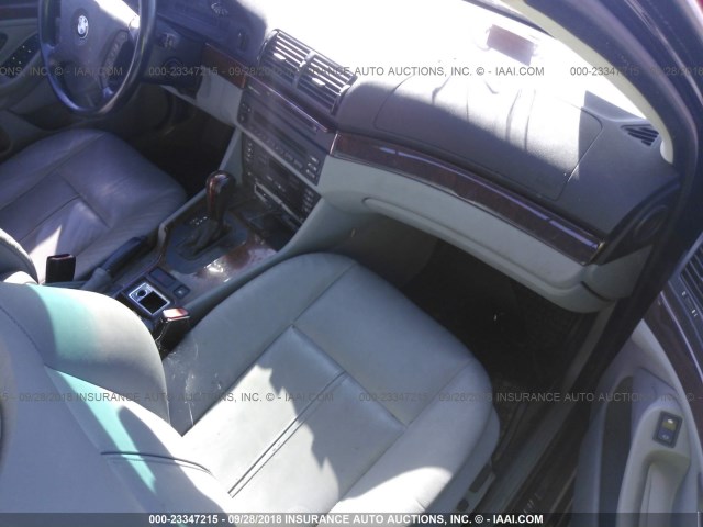 WBADT43423G023254 - 2003 BMW 525 I AUTOMATIC BLACK photo 5