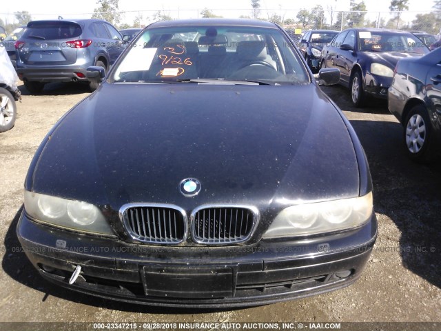 WBADT43423G023254 - 2003 BMW 525 I AUTOMATIC BLACK photo 6