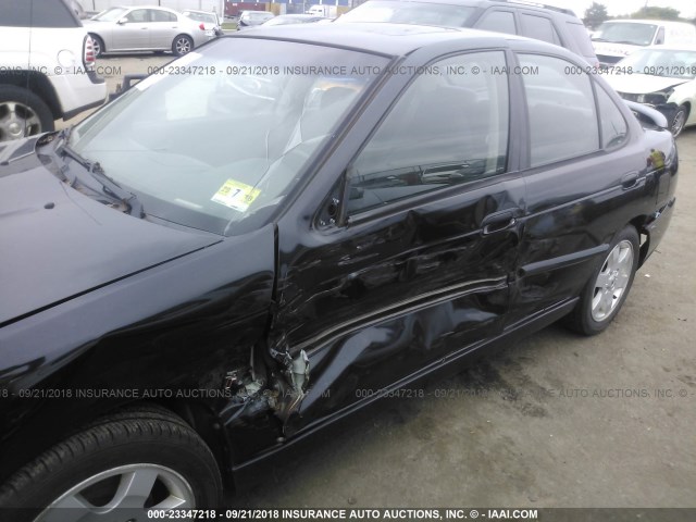 3N1AB51D14L471888 - 2004 NISSAN SENTRA SE-R SPEC V BLACK photo 6