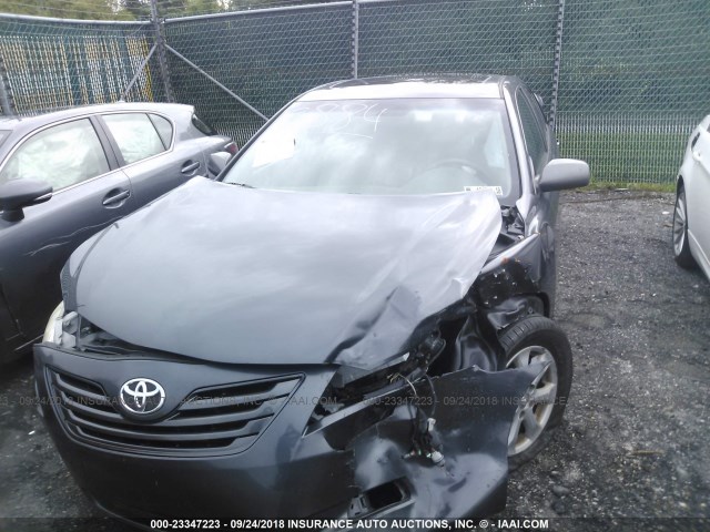 4T1BE46K99U865447 - 2009 TOYOTA CAMRY SE/LE/XLE GRAY photo 6