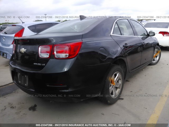 1G11B5SL6FF172311 - 2015 CHEVROLET MALIBU LS შავი ფოტო 4