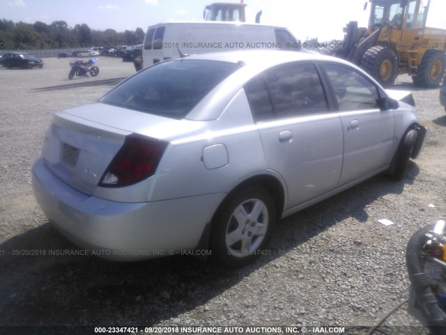 1G8AJ55F66Z195192 - 2006 SATURN ION LEVEL 2 银色 照片 4