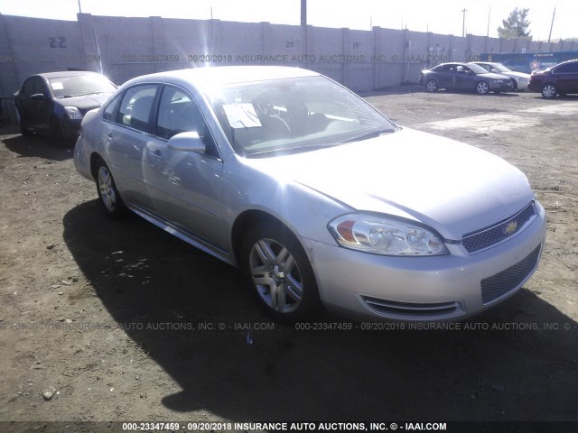 2G1WB5E37G1171727 - 2016 CHEVROLET IMPALA LIMITED LT SILVER photo 1