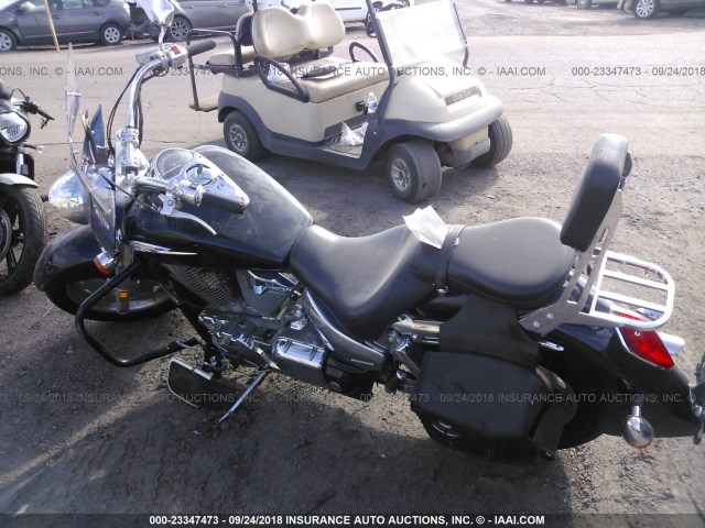 1HFSC52345A204781 - 2005 HONDA VTX1300 R BLACK photo 3