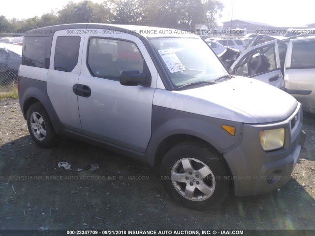 5J6YH28513L006152 - 2003 HONDA ELEMENT EX SILVER photo 1