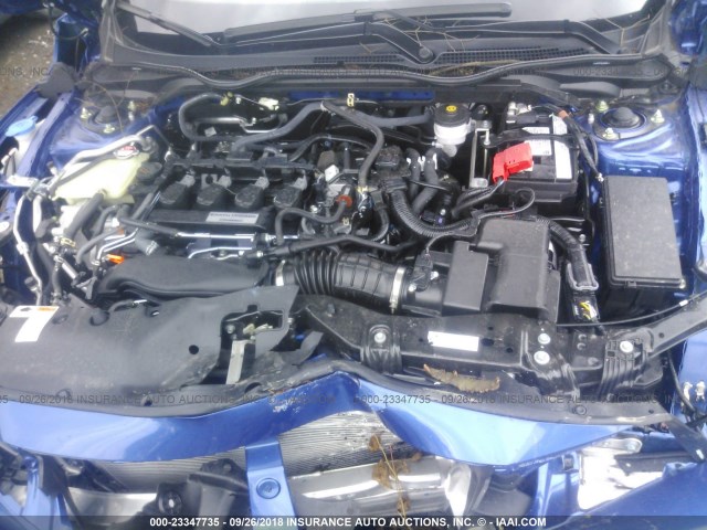 SHHFK7H48JU416965 - 2018 HONDA CIVIC SPORT 蓝色 照片 10