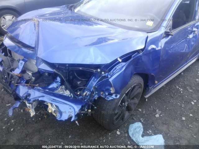 SHHFK7H48JU416965 - 2018 HONDA CIVIC SPORT 蓝色 照片 6