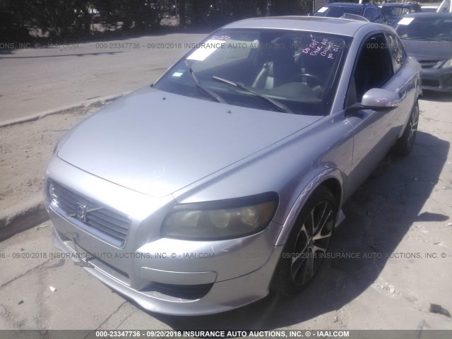 YV1MK672182057310 - 2008 VOLVO C30 T5 SILVER photo 2