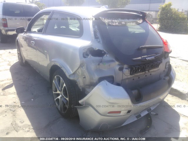 YV1MK672182057310 - 2008 VOLVO C30 T5 SILVER photo 3