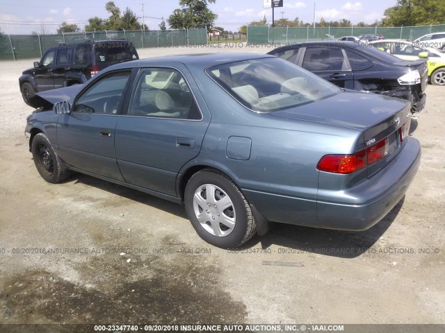 4T1BG22KX1U849069 - 2001 TOYOTA CAMRY CE/LE/XLE Light Blue photo 3
