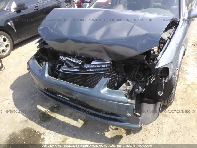 4T1BG22KX1U849069 - 2001 TOYOTA CAMRY CE/LE/XLE Light Blue photo 6