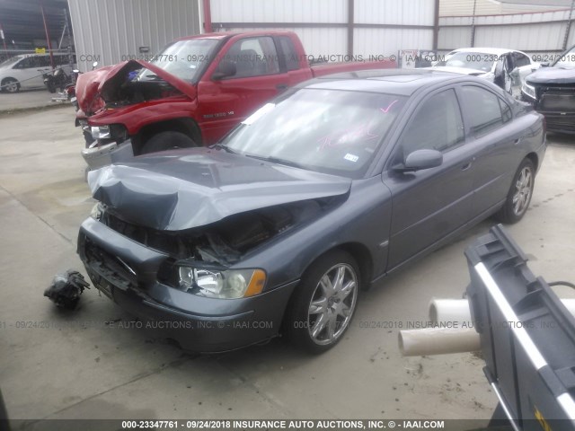 YV1RS592852474092 - 2005 VOLVO S60 2.5T GRAY photo 2