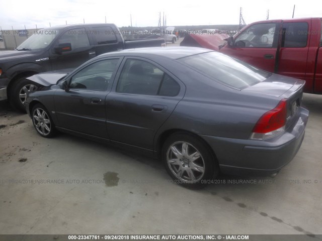 YV1RS592852474092 - 2005 VOLVO S60 2.5T GRAY photo 3