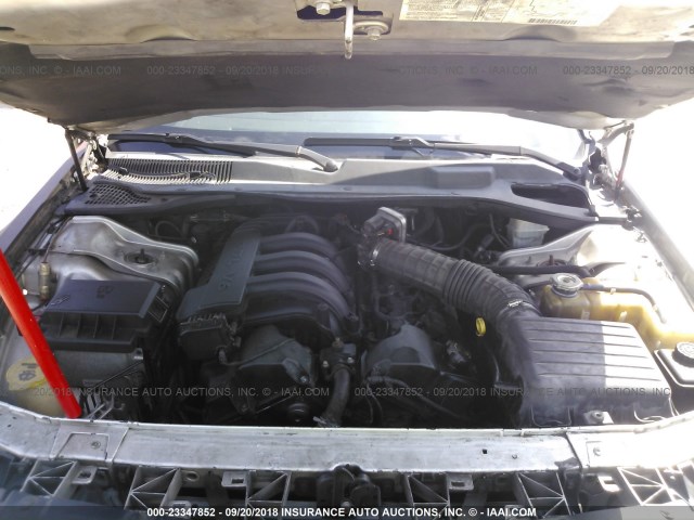 2D4FV48T55H544405 - 2005 DODGE MAGNUM SE SILVER photo 10