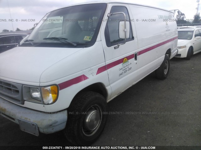 1FTSS34L8XHA38225 - 1999 FORD ECONOLINE E350 SUPER DUTY VAN WHITE photo 2