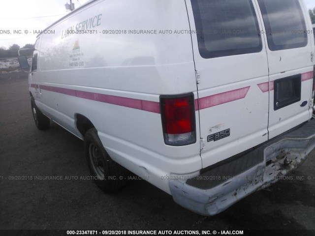 1FTSS34L8XHA38225 - 1999 FORD ECONOLINE E350 SUPER DUTY VAN WHITE photo 3