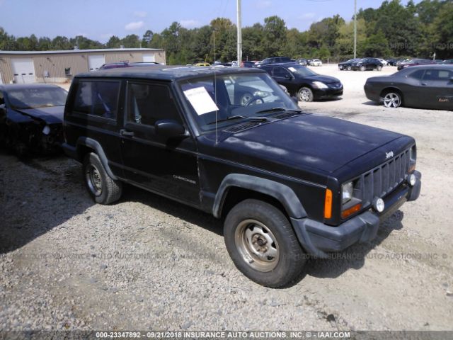 1J4FT27P5WL171182 - 1998 JEEP CHEROKEE SE BLACK photo 1