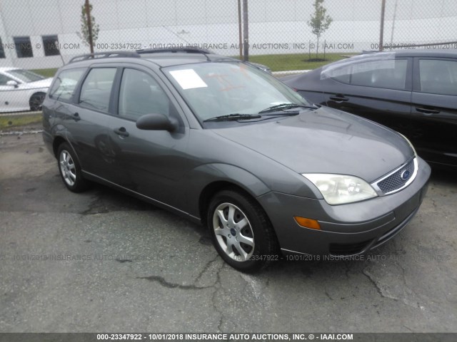 1FAHP36N25W239997 - 2005 FORD FOCUS ZXW GRAY photo 1