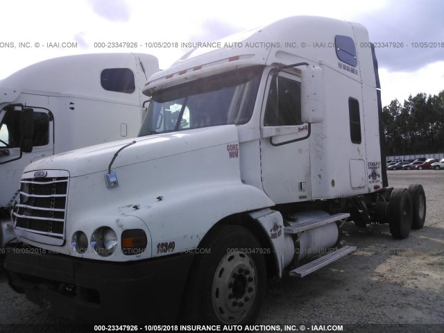 1FUYSSEB0YPB60431 - 2000 FREIGHTLINER CENTURY CLASSIC FLC120 WHITE photo 2