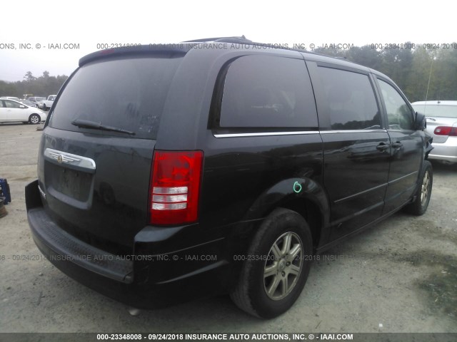 2A8HR54P48R776672 - 2008 CHRYSLER TOWN & COUNTRY TOURING BLACK photo 4