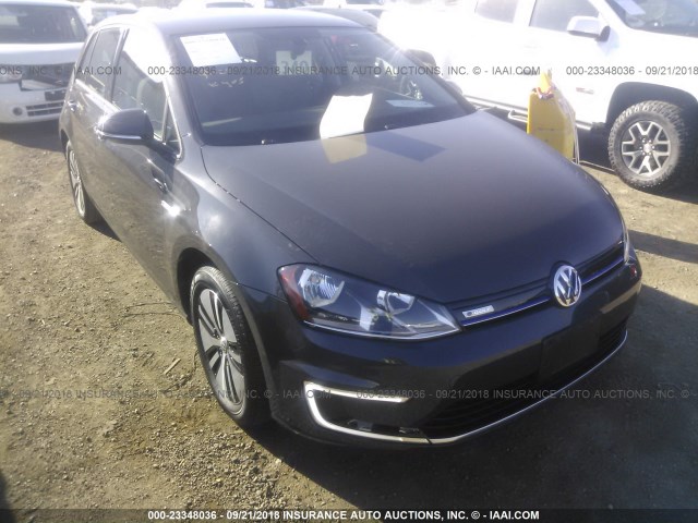 WVWKP7AU8GW916396 - 2016 VOLKSWAGEN E-GOLF SE GRAY photo 6