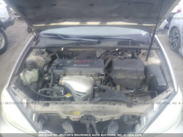 4T1BE32KX3U136428 - 2003 TOYOTA CAMRY LE/XLE/SE Қоңыр фото 10