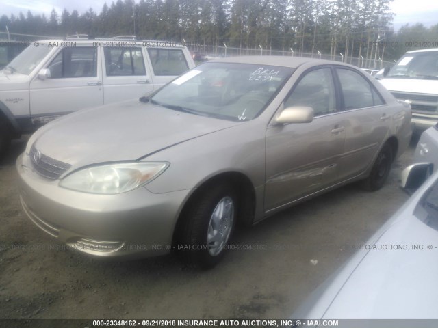 4T1BE32KX3U136428 - 2003 TOYOTA CAMRY LE/XLE/SE Қоңыр фото 2