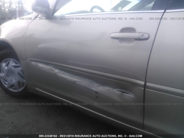 4T1BE32KX3U136428 - 2003 TOYOTA CAMRY LE/XLE/SE Қоңыр фото 6