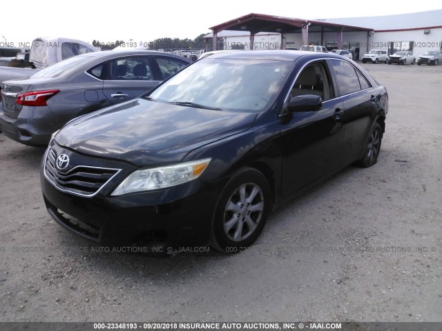 4T1BF3EK7BU145157 - 2011 TOYOTA CAMRY SE/LE/XLE BLACK photo 2