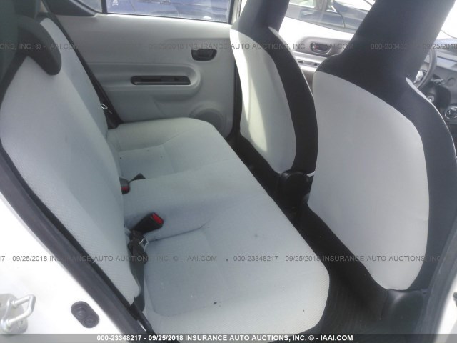 JTDKDTB34C1516544 - 2012 TOYOTA PRIUS C WHITE photo 8